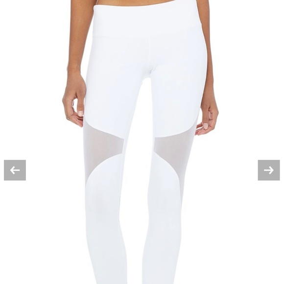 ALO Yoga Pants - alo yoga stirrup pants with mesh details M